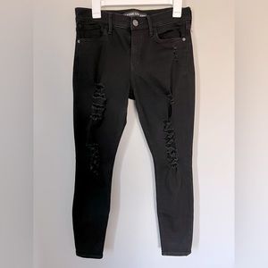 Express ripped jeans